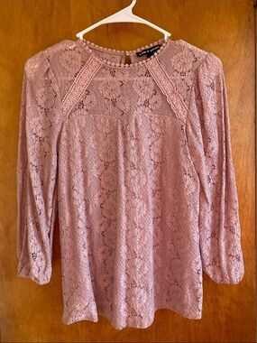 Lace Long Sleeve Blouse
